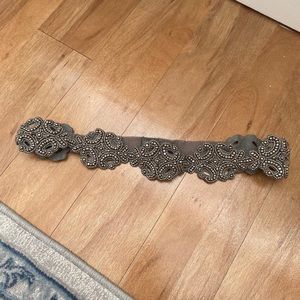 Anthropologie Beaded Belt